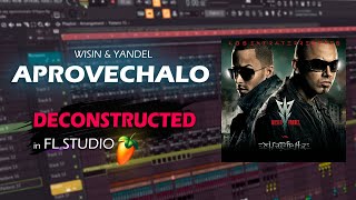 Asi se Hizo APROVECHALO de Wisin y Yandel  REMAKE FL Studio 2024 FLP Download [upl. by Charita431]