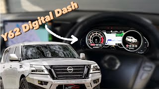 Y62 Patrol Digital Dash Upgrade [upl. by Lashoh]