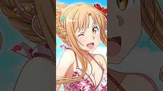 『SAOIF』 Swimsuits Are Here Asuna  Yuuki  Leafa  Lisbeth  Venus Summer Order anime SAOIF [upl. by Newob]