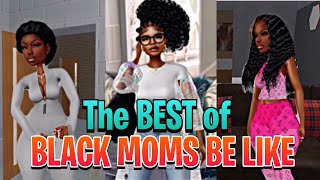 BLACK MOMS BE LIKE S1 THE Movie  IMVU Skit [upl. by Floria]