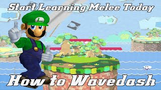 Melee Wavedash Tutorial [upl. by Nodnart]