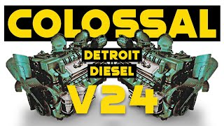 Single to 24Cylinder Detroit Diesel Engines [upl. by Rahab]