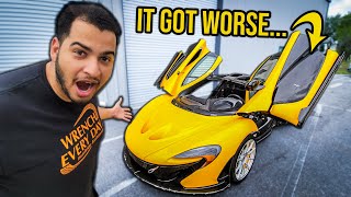 Rebuilding A Flooded 2000000 McLaren P1  Part 2 [upl. by Nahtnanhoj939]