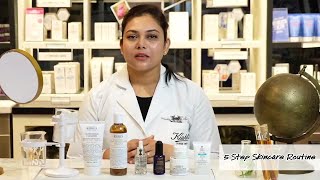 5 Step Skincare Routine  Kiehls [upl. by Joed246]