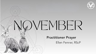 Practitioner Prayer  Ellen Fenner RScP [upl. by Sansone]