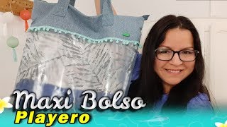 BOLSO PLAYERO DIY  Yuyis Creations [upl. by Calli714]