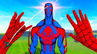 50 Ways to Kill Spiderman 2099 in Virtual Reality  Bonelab VR Mods [upl. by Anoik753]