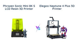 Phrozen Sonic Mini 8K S vs ELEGOO Neptune 4 Plus 🔥 Best 3D Printer Comparison 🔥 [upl. by Nitfa]