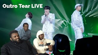 BTS 방탄소년단 Outro  Tear Live Performance  REACTION [upl. by Jarl690]