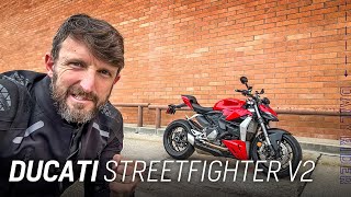 2023 Ducati Streetfighter V2 Review  Daily Rider [upl. by Enimsaj996]