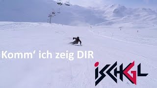 So ist das SKIFAHREN im Skigebiet ISCHGL [upl. by Necyrb]