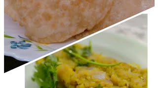 How to make poori baji  simple recipeelzas kitchen for bachelors [upl. by Laikeze]