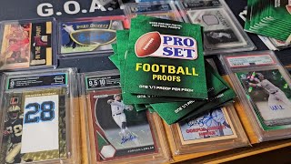 2023 Leaf Pro Set Metal Proof Football Packs [upl. by Gavrah]