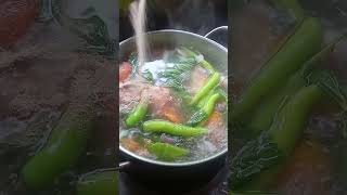 sinigang na baboy recipe cooking filipinocooks food filipinofoodstyle recipe [upl. by Belicia]