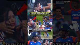 Sanju Samson six t20worldcup2024 shorts [upl. by Aisenat]