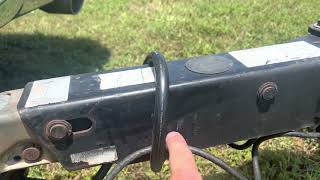 Fix your trailer with surge brakes to allow you to back up your boat [upl. by Freed]