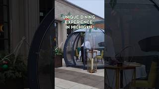 Winter Dining Pods at H Hotel in Midland Michigan are open seasonally  midNovember to midApril [upl. by Gretel]