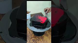 Heart shape cake design chocolate cake viral trending short YouTube short [upl. by Dwight]