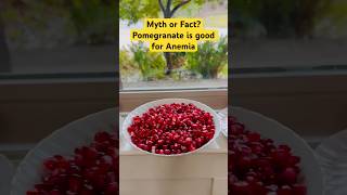 Myth or Fact Pomegranate good for low blood or Anemia Dr Sasapu MD [upl. by Yajnas575]