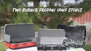 Review Two Burner Propane Camp Stoves [upl. by Aritak508]