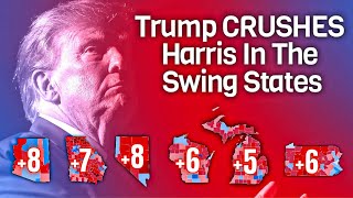 This Election Is A BLOWOUT  2024 Swing States Projection Map Trump V Harris September 24 [upl. by Mahala]