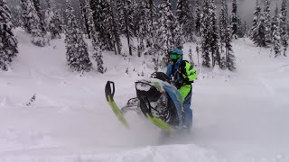 Early Season Revelstoke Snowmobiling  November 2018 [upl. by Yuji]