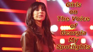 Girls on The Voice of Georgia  My Spotlights [upl. by Cir]