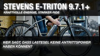 Stevens E Triton 971 Bosch Performance Line CX Magura ABS unfassbares Systemgewicht [upl. by Dlanger]