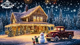 Beautiful Snowy Christmas Ambience 🎁 Top Christmas Songs of All Time Peaceful Christmas Piano Music [upl. by Yasmin961]