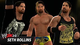 WWE 2K14 Community Showcase Seth Rollins Xbox 360 [upl. by Aerdnaz]