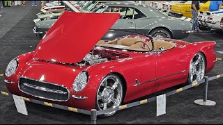 Will this 1953 Chevrolet Corvette Kindigit CF1 Roadster Sell at Mecum Auctions [upl. by Lydnek]