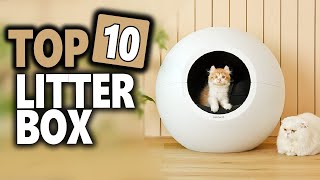 Best Litter Box in 2024  Top 10 Automatic Litter Box For Multiple Cats [upl. by Ikciv219]