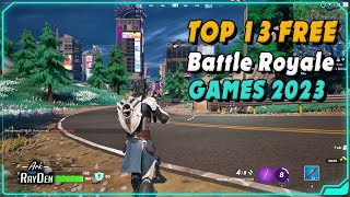 Top 13 FREE Battle Royale Games for PC 2023 [upl. by Wescott419]