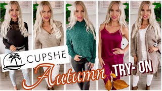 NEW Cupshe Petite Try On Haul  Autumn Fashion  Discount Code  Jess amp Tribe [upl. by Yllim]