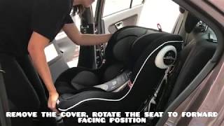 Crolla S 360 Isofix Installation Video [upl. by Aihsik]