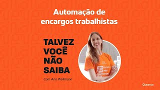 Automação de Cálculos Trabalhistas no Questor Cloud [upl. by Ydualc]