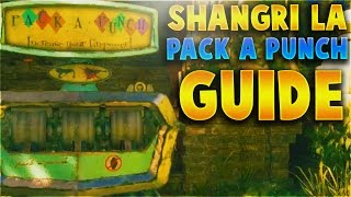 HOW TO PACKAPUNCH ON SHANGRILA REMASTERED WALKTHROUGH GUIDE Black Ops 3 Zombies Chronicles [upl. by Ispep]