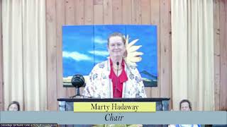 Meditation Sunday October 27 2024 Marty Hadaway [upl. by Eceeryt]