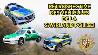 Rétrospective des véhicules de la Saarland Polizei en Allemagne  DES CHOIX AUTOMOBILES ETONNANTS [upl. by Naitsirk708]