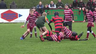 Cheshire U10s Rugby Festival  Wilmslow Wolves vs Wirral  7th April 2019 [upl. by Karlens]