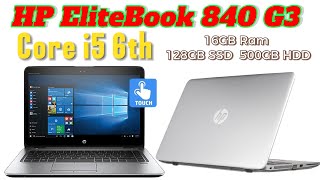 HP EliteBook 840 G3 Core i5 6th Genration Review [upl. by Suertemed251]