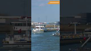 Binnenvaartschip Stanleystad en Avanti op de Noord binnenvaart scheepvaart wereldvandebinnenvaart [upl. by Farrington]