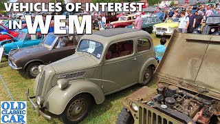 LOTS of fab old cars at Wems quotVehicles of Interestquot classic car show 2022 [upl. by Aleemaj]