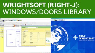 Wrightsoft Manual J Heat Load Calculation  Windows Door Library Creation [upl. by Awhsoj]