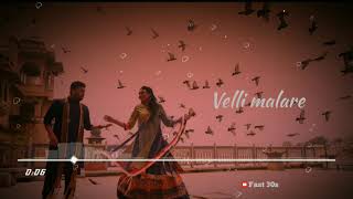 Velli malare bgm WhatsApp status [upl. by Ennaer]