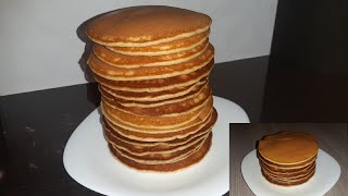 Najlepszy przepis na Amerykańskie PANCAKES Szybki łatwy sposób na puszyste i delikatne placuszki [upl. by Suiradal]