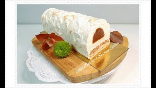 Recette Bûche Vanille insert coulant Praliné [upl. by Pen484]