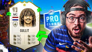 FIFA 22  LE MEILLEUR BUILD RUUD GULLIT BOX TO BOX CLUB PRO [upl. by Margaret]