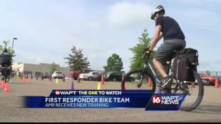 AMR paramedics undergo bike training [upl. by Darill]