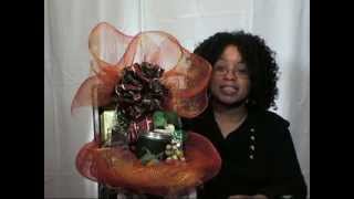 How to Add Netting on Your Gift Baskets [upl. by Tram]